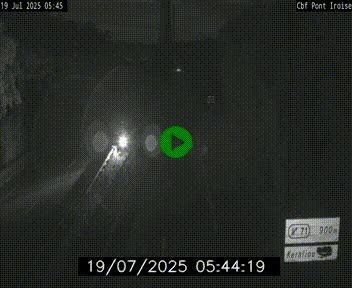 <h2>Webcam sur la N165 après le Pont de l'Iroise, à l'entrée de Brest</h2>