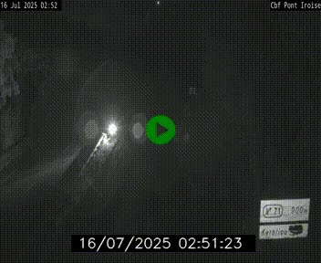 <h2>Webcam sur la N165 après le Pont de l'Iroise, à l'entrée de Brest</h2>