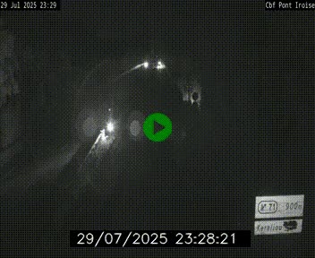 <h2>Webcam sur la N165 après le Pont de l'Iroise, à l'entrée de Brest</h2>