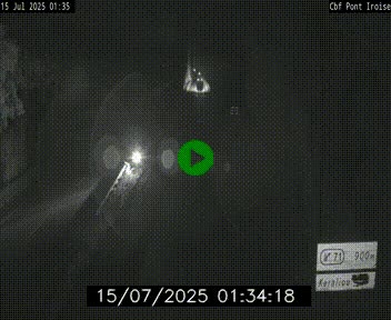 <h2>Webcam sur la N165 après le Pont de l'Iroise, à l'entrée de Brest</h2>