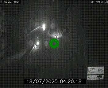 <h2>Webcam sur la N165 après le Pont de l'Iroise, à l'entrée de Brest</h2>