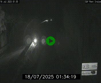 <h2>Webcam sur la N165 après le Pont de l'Iroise, à l'entrée de Brest</h2>