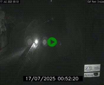 <h2>Webcam sur la N165 après le Pont de l'Iroise, à l'entrée de Brest</h2>