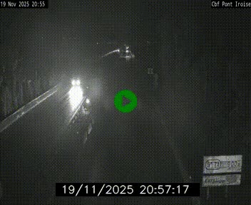 <h2>Webcam sur la N165 après le Pont de l'Iroise, à l'entrée de Brest</h2>