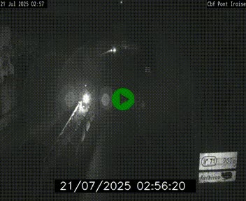 <h2>Webcam sur la N165 après le Pont de l'Iroise, à l'entrée de Brest</h2>
