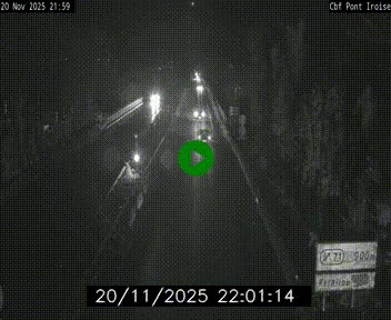 <h2>Webcam sur la N165 après le Pont de l'Iroise, à l'entrée de Brest</h2>