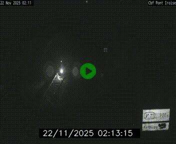 <h2>Webcam sur la N165 après le Pont de l'Iroise, à l'entrée de Brest</h2>