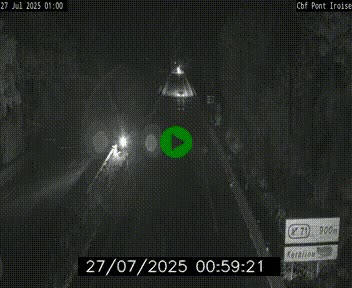 <h2>Webcam sur la N165 après le Pont de l'Iroise, à l'entrée de Brest</h2>