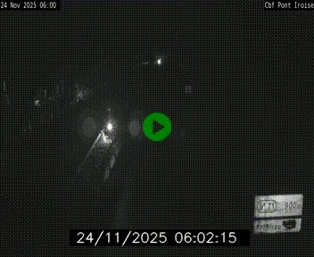 <h2>Webcam sur la N165 après le Pont de l'Iroise, à l'entrée de Brest</h2>