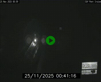 <h2>Webcam sur la N165 après le Pont de l'Iroise, à l'entrée de Brest</h2>