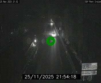 <h2>Webcam sur la N165 après le Pont de l'Iroise, à l'entrée de Brest</h2>