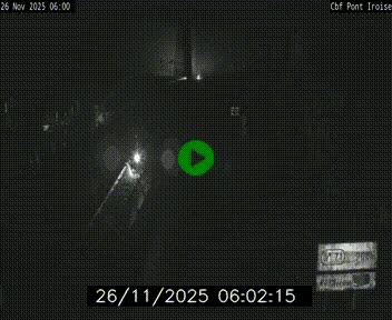 <h2>Webcam sur la N165 après le Pont de l'Iroise, à l'entrée de Brest</h2>