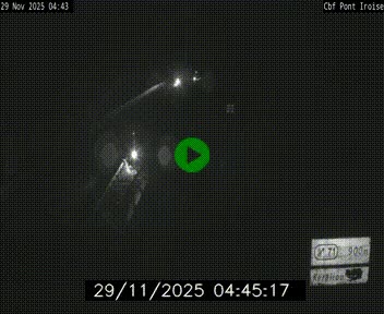 <h2>Webcam sur la N165 après le Pont de l'Iroise, à l'entrée de Brest</h2>