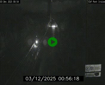 <h2>Webcam sur la N165 après le Pont de l'Iroise, à l'entrée de Brest</h2>
