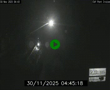 <h2>Webcam sur la N165 après le Pont de l'Iroise, à l'entrée de Brest</h2>