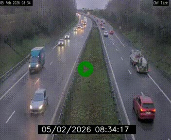 <h2>Webcam sur le périphérique de Rennes (N136) à hauteur de Tizé, à l'est de la ville</h2>