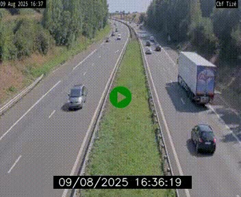 <h2>Webcam sur le périphérique de Rennes (N136) à hauteur de Tizé, à l'est de la ville</h2>