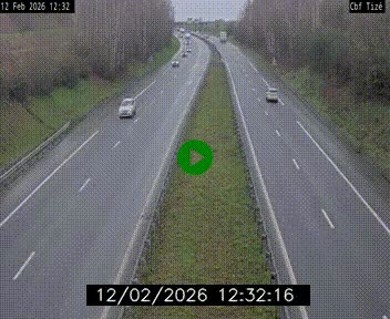 <h2>Webcam sur le périphérique de Rennes (N136) à hauteur de Tizé, à l'est de la ville</h2>
