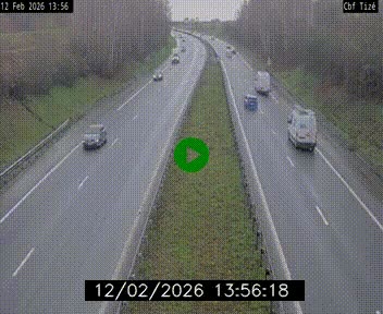 <h2>Webcam sur le périphérique de Rennes (N136) à hauteur de Tizé, à l'est de la ville</h2>