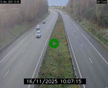 <h2>Webcam sur le périphérique de Rennes (N136) à hauteur de Tizé, à l'est de la ville</h2>