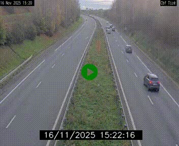 <h2>Webcam sur le périphérique de Rennes (N136) à hauteur de Tizé, à l'est de la ville</h2>