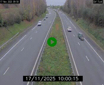 <h2>Webcam sur le périphérique de Rennes (N136) à hauteur de Tizé, à l'est de la ville</h2>