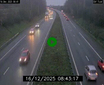 Webcam sur le périphérique de Rennes (N136) à hauteur de Tizé, à l'est de la ville