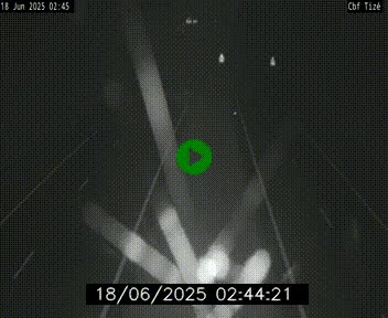 Webcam sur le périphérique de Rennes (N136) à hauteur de Tizé, à l'est de la ville