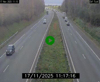 <h2>Webcam sur le périphérique de Rennes (N136) à hauteur de Tizé, à l'est de la ville</h2>