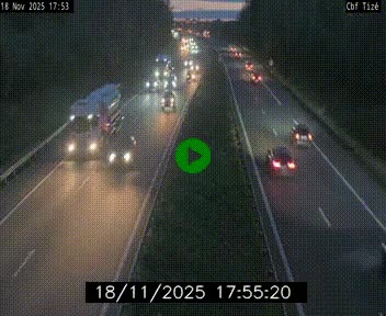 <h2>Webcam sur le périphérique de Rennes (N136) à hauteur de Tizé, à l'est de la ville</h2>