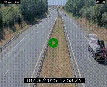 <h2>Webcam sur le périphérique de Rennes (N136) à hauteur de Tizé, à l'est de la ville</h2>
