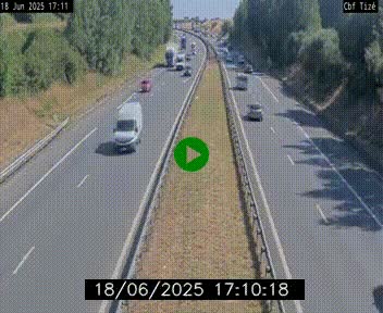<h2>Webcam sur le périphérique de Rennes (N136) à hauteur de Tizé, à l'est de la ville</h2>