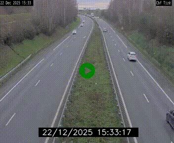 <h2>Webcam sur le périphérique de Rennes (N136) à hauteur de Tizé, à l'est de la ville</h2>
