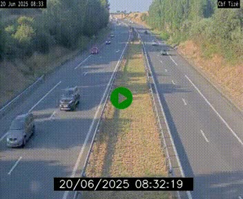 <h2>Webcam sur le périphérique de Rennes (N136) à hauteur de Tizé, à l'est de la ville</h2>