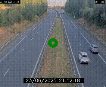 <h2>Webcam sur le périphérique de Rennes (N136) à hauteur de Tizé, à l'est de la ville</h2>
