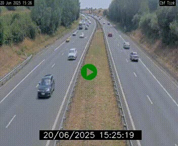 <h2>Webcam sur le périphérique de Rennes (N136) à hauteur de Tizé, à l'est de la ville</h2>