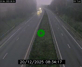 <h2>Webcam sur le périphérique de Rennes (N136) à hauteur de Tizé, à l'est de la ville</h2>