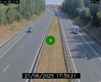 <h2>Webcam sur le périphérique de Rennes (N136) à hauteur de Tizé, à l'est de la ville</h2>