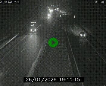 <h2>Webcam sur le périphérique de Rennes (N136) à hauteur de Tizé, à l'est de la ville</h2>