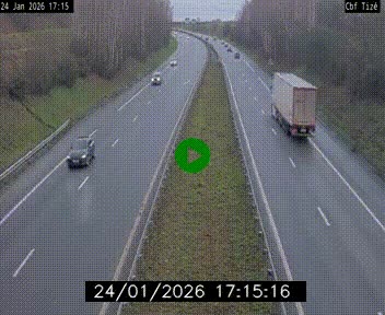 <h2>Webcam sur le périphérique de Rennes (N136) à hauteur de Tizé, à l'est de la ville</h2>
