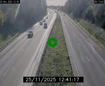 <h2>Webcam sur le périphérique de Rennes (N136) à hauteur de Tizé, à l'est de la ville</h2>