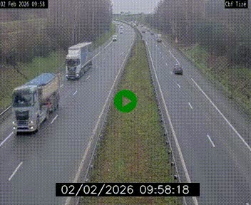 <h2>Webcam sur le périphérique de Rennes (N136) à hauteur de Tizé, à l'est de la ville</h2>