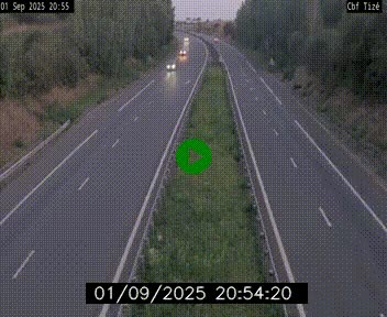 <h2>Webcam sur le périphérique de Rennes (N136) à hauteur de Tizé, à l'est de la ville</h2>