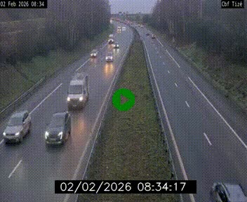 <h2>Webcam sur le périphérique de Rennes (N136) à hauteur de Tizé, à l'est de la ville</h2>