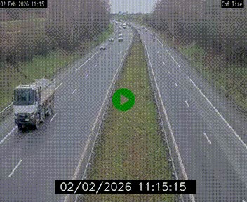 <h2>Webcam sur le périphérique de Rennes (N136) à hauteur de Tizé, à l'est de la ville</h2>