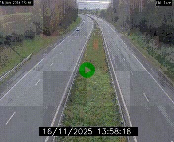 <h2>Webcam sur le périphérique de Rennes (N136) à hauteur de Tizé, à l'est de la ville</h2>