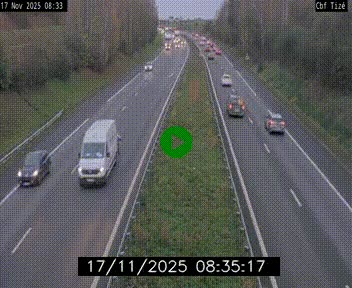 <h2>Webcam sur le périphérique de Rennes (N136) à hauteur de Tizé, à l'est de la ville</h2>