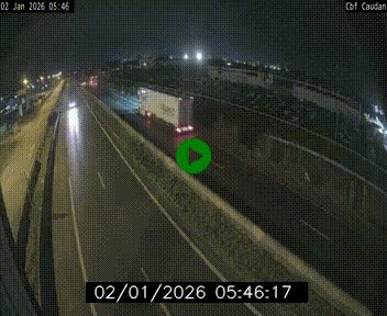 Webcam sur la N165 à hauteur de Caudan, dans le Morbihan.