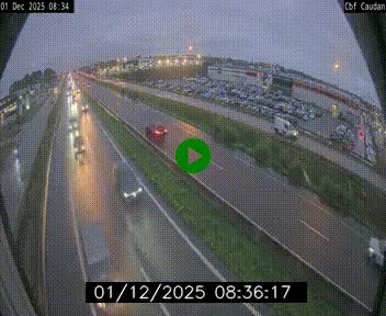 <h2>Webcam sur la N165 à hauteur de Caudan, dans le Morbihan.</h2>