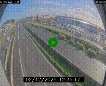 <h2>Webcam sur la N165 à hauteur de Caudan, dans le Morbihan.</h2>